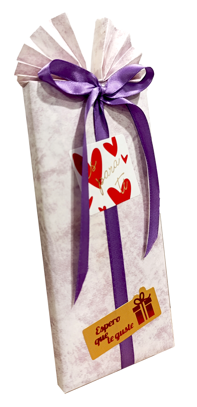 Chocolat avec emballage professionnel